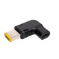 AKYGA Adaptateur Universel pour Ordinateur Portable AK-ND-C11 USB-C/Slim Tip Lenovo AKYGA Adaptateur Universel pour Ordinateur Portable AK-ND-C11 USB-C/Slim Tip Lenovo