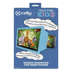 Celly Accessoires Smartphones Marque Modèle Screen Magnifier Kids Lightblue