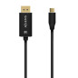 AISENS A109-0686 Câble Convertisseur Aluminium USB-C vers DisplayPort 8K@60Hz USB-C/M-DP/M Noir 0,8 m AISENS A109-0686 Câble Convertisseur Aluminium USB-C vers DisplayPort 8K@60Hz USB-C/M-DP/M Noir 0,8 m