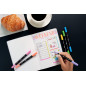 Bic Intensity Dual Tip marqueur 6 pièce(s) Pointe biseautée fine Bleu, Vert, Pêche, Rose, Violet, Jaune