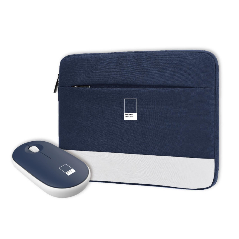 Celly Kit Sleeve 15,6 et Souris Wireless Navy