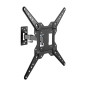 AISENS - WT55TSE-151 - Support Eco Pivotant, Inclinable pour Moniteur/TV 30Kg (2 Pivots) 23-55, Noir AISENS - WT55TSE-151 - Support Eco Pivotant, Inclinable pour Moniteur/TV 30Kg (2 Pivots) 23-55, Noir