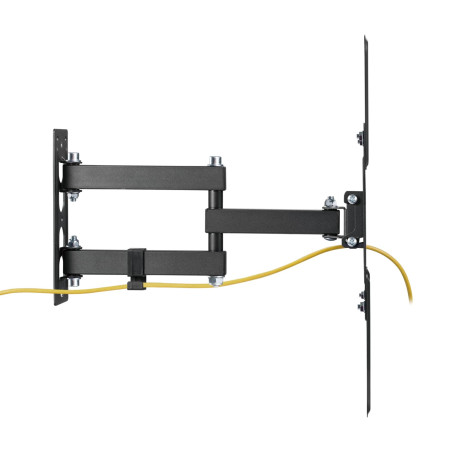 AISENS - WT55TSE-153 - Support Eco Pivotant, Inclinable pour Moniteur/TV 30Kg (3 Pivots) 23-55, Noir