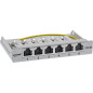 InLine® Panneau de Brassage Cat.6A 0,5HE 6 Compartiments pour Table/Mur/Rail de Chapeau, avec Protection Anti-poussière, Gris InLine® Panneau de Brassage Cat.6A 0,5HE 6 Compartiments pour Table/Mur/Rail de Chapeau, avec Protection Anti-poussière, Gris