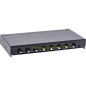 InLine® Panneau de Brassage Cat.6A 0,5U 8 Voies pour Table/Mur/Rail DIN avec Protection Anti-poussière InLine® Panneau de Brassage Cat.6A 0,5U 8 Voies pour Table/Mur/Rail DIN avec Protection Anti-poussière