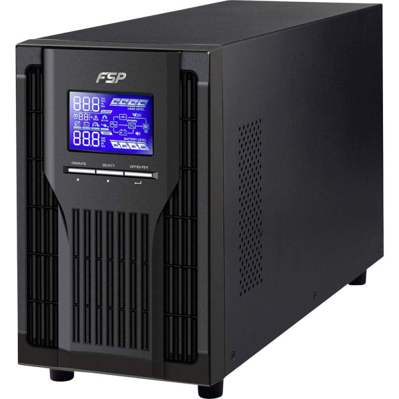FSP Fortron Champ Tower 1K Online UPS, véritable double convertisseur Onduleur en ligne 1000 VA / 900 W 200 à 300 VAC avec USB, FSP Fortron Champ Tower 1K Online UPS, véritable double convertisseur Onduleur en ligne 1000 VA / 900 W 200 à 300 VAC avec USB,