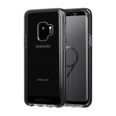 Tech 21 Coque de Protection pour Samsung Galaxy S9 Noir Transparent