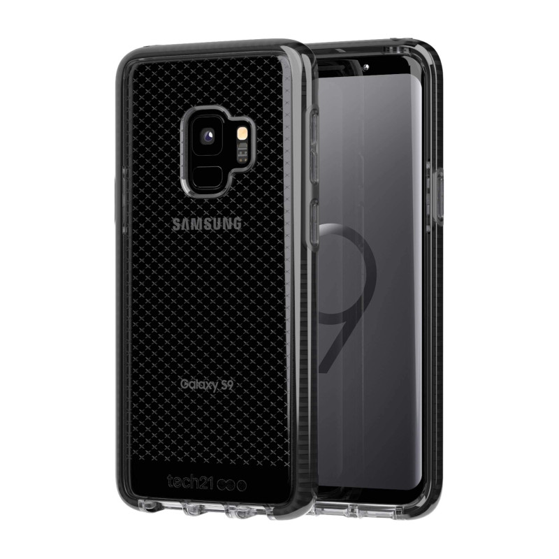 Tech 21 Coque de Protection pour Samsung Galaxy S9 Noir Transparent Tech 21 Coque de Protection pour Samsung Galaxy S9 Noir Transparent