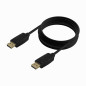 AISENS Câble DISPLAYPORT V1.2 CCS 4K@60Hz, DP/M-DP/M, noir, 3 m AISENS Câble DISPLAYPORT V1.2 CCS 4K@60Hz, DP/M-DP/M, noir, 3 m