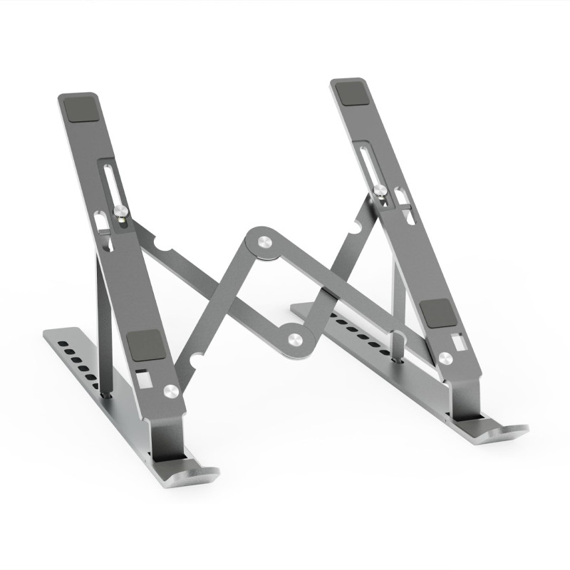 AISENS - LPS3M-179 - Support de Bureau réglable pour Ordinateur Portable/Tablette, Gris
