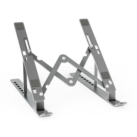 AISENS - LPS3M-179 - Support de Bureau réglable pour Ordinateur Portable/Tablette, Gris