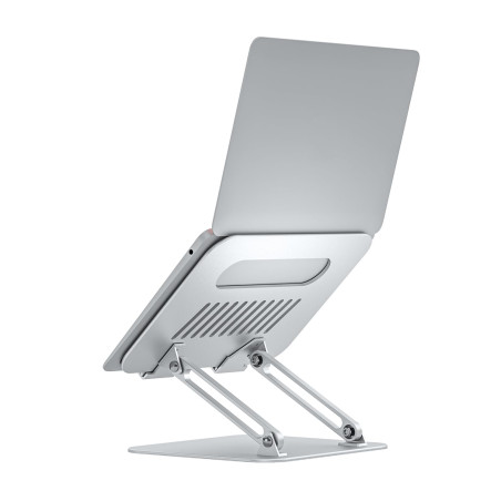AISENS Support de Bureau XL 10-17 réglable pour Ordinateur Portable/Tablette. Argent