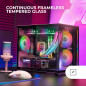 Mars Gaming MC-View, Boîtier Mini-Tour Gaming Micro-ATX, Verre Trempé 90° sans Cadre, Structure Modulaire Double Chambre, Suppor Mars Gaming MC-View, Boîtier Mini-Tour Gaming Micro-ATX, Verre Trempé 90° sans Cadre, Structure Modulaire Double Chambre, Suppor