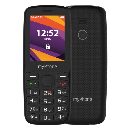 myPhone 6410 LTE téléphone Senior sans abonnement, téléphone à Touches 4G avec Grandes Touches, écran 2,4 Pouces, Double SIM, Ra