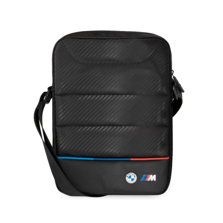 BMW Sacoche BMTB10COCARTCBK - Tablette 10" - Noir/carbone - Tricolore