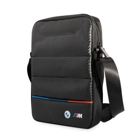 BMW Sacoche BMTB10COCARTCBK - Tablette 10" - Noir/carbone - Tricolore
