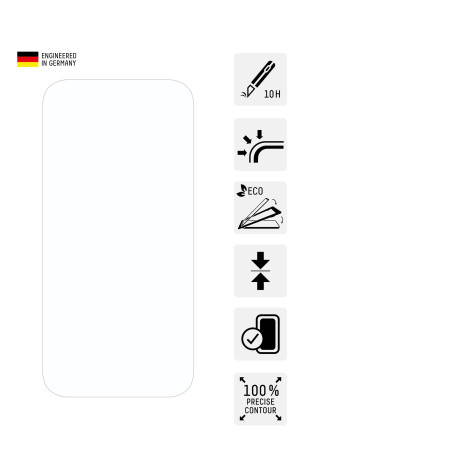Displex 01846 écran et Protection arrière de téléphones Portables Protecteur de Dos/écran Apple 1 pièce(s)
