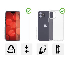 Displex 01846 écran et Protection arrière de téléphones Portables Protecteur de Dos/écran Apple 1 pièce(s)