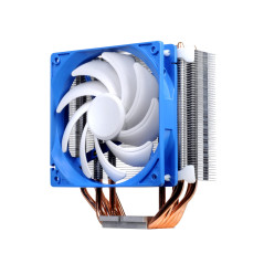 SilverStone SST-AR03-V2 - Argon Ventilateur de processeur 6 Caloducs en contact direct, 120mm PWM, Intel/AMD, AM4 prêt
