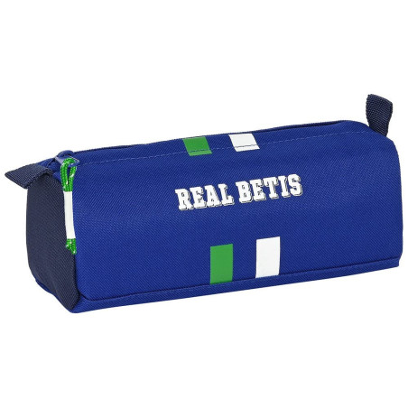 Trousse d'écolier Real Betis Balompié Bleu Blue marine (21 x 8 x 7 cm)
