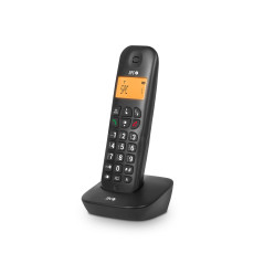 SPC Air – Téléphone Fixe sans Fil avec écran éclairé, identifiant d'appelant, répertoire de 20 Contacts, Mode Mute, 5 mélodies D