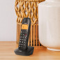 SPC Air – Téléphone Fixe sans Fil avec écran éclairé, identifiant d'appelant, répertoire de 20 Contacts, Mode Mute, 5 mélodies D SPC Air – Téléphone Fixe sans Fil avec écran éclairé, identifiant d'appelant, répertoire de 20 Contacts, Mode Mute, 5 mélodies D