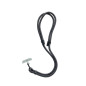 Cordon en paracorde réglable pour téléphone civil 10 mm/7 mm, 10 mm - Graphite/Noir, 10mm