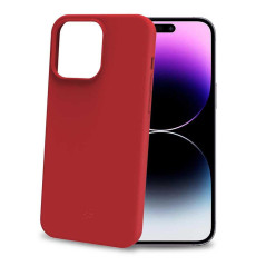 Celly Étui pour téléphone Portable iPhone 15 Pro Max Rouge