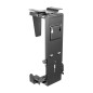 AISENS Support Rotatif antivol et Hauteur Personnalisable pour CPU pour Montage sous Le Bureau ou au Mur Noir AISENS Support Rotatif antivol et Hauteur Personnalisable pour CPU pour Montage sous Le Bureau ou au Mur Noir