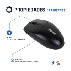 iggual Souris WOM-BASIC2