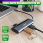 InLine 8in1 USB Typ-C Multihub, HDMI, DisplayPort, InLine 8in1 USB Typ-C Multihub, HDMI, DisplayPort,