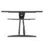 Ergosolid Support Mural TV Orientable Robuste pour écrans 45-75 Pouces LED LCD Support TV avec VESA Max de 600 x 400 mm, jusqu'à