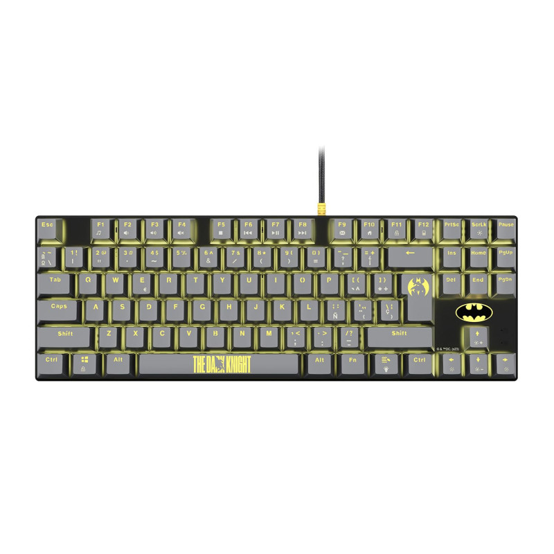 FRTEC – Clavier mécanique TKL Batman avec câble Anti-roulage, QWERTY, Collection Officielle DC, Compatible PC, Mac, PS5, Switch, FRTEC – Clavier mécanique TKL Batman avec câble Anti-roulage, QWERTY, Collection Officielle DC, Compatible PC, Mac, PS5, Switch,