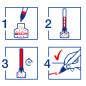 edding 21 EcoLine marqueur permanent - multi-couleur - étui de 4 stylos - pointe ronde fine 1,5-3mm - sèche vite - résiste à l'e edding 21 EcoLine marqueur permanent - multi-couleur - étui de 4 stylos - pointe ronde fine 1,5-3mm - sèche vite - résiste à l'e
