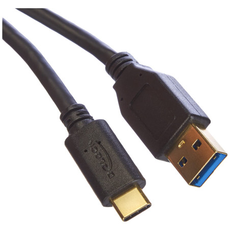 DeLOCK 1m USB3.1-C/USB3.1-A câble USB USB 3.2 Gen 2 (3.1 Gen 2) USB A USB C Noir