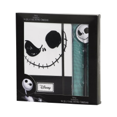 Disney L'Étrange Noël de Monsieur Jack Face-Coffret Cadeau avec Journal et Stylo à Bille Fashion, Noir, 22,4 x 23,2 cm