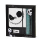 Disney L'Étrange Noël de Monsieur Jack Face-Coffret Cadeau avec Journal et Stylo à Bille Fashion, Noir, 22,4 x 23,2 cm Disney L'Étrange Noël de Monsieur Jack Face-Coffret Cadeau avec Journal et Stylo à Bille Fashion, Noir, 22,4 x 23,2 cm