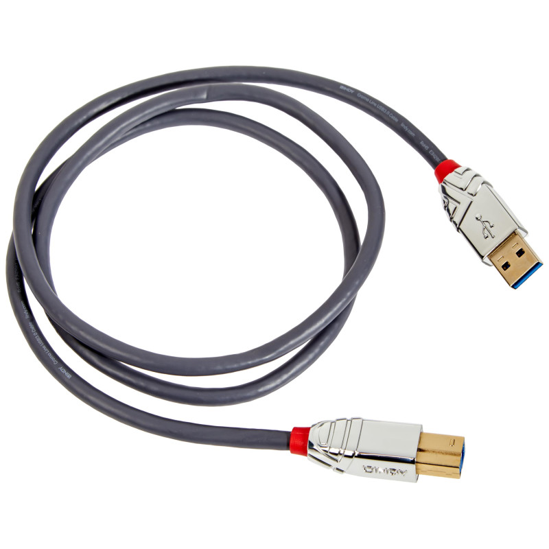 LINDY 36661 Câble USB 3.0 Type A vers B 1 M