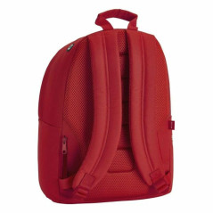 Safta Sacoche pour Portable Real Sporting de Gijón 14,1'' Rouge