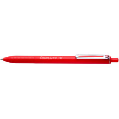 Pentel iZee Bolígrafo BX470 - Boli Retráctil con Cuerpo Mate y Clip Metálico, de Uso muy Cómodo para Escritura Suave, Perfecto p