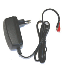 DSK 6877 bc-12500 – Chargeur 12 V Batterie Plomb Automatique, Noir