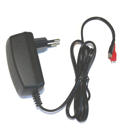 DSK 6877 bc-12500 – Chargeur 12 V Batterie Plomb Automatique, Noir
