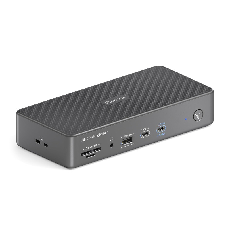 Vuelogic Station d'accueil USB C Double écran, 14-en-1 USB4 Gen3 Support 8K, 2X HDMI 4K, Compatible Thunderbolt 3, Ethernet, mul Vuelogic Station d'accueil USB C Double écran, 14-en-1 USB4 Gen3 Support 8K, 2X HDMI 4K, Compatible Thunderbolt 3, Ethernet, mul