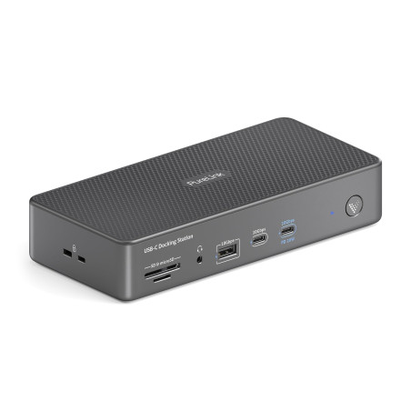 Vuelogic Station d'accueil USB C Double écran, 14-en-1 USB4 Gen3 Support 8K, 2X HDMI 4K, Compatible Thunderbolt 3, Ethernet, mul