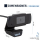 Iggual Webcam USB HD 720p WC720 Vue de Base