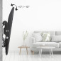 Hama Support Mural TV Inclinable Garantie 10ans (TV 19" à 48", 122cm et 25Kg Max, Faible Distance au Mur, VESA jusqu'à 200 x 200 Hama Support Mural TV Inclinable Garantie 10ans (TV 19" à 48", 122cm et 25Kg Max, Faible Distance au Mur, VESA jusqu'à 200 x 200