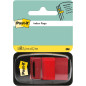 Post-it Marque-Pages Moyen dans un Dévidoir en Plastique, Rouge - 50 Marque-Pages, 25.4 mm x 43.2 mm - Pour Marquer, Surligner o Post-it Marque-Pages Moyen dans un Dévidoir en Plastique, Rouge - 50 Marque-Pages, 25.4 mm x 43.2 mm - Pour Marquer, Surligner o
