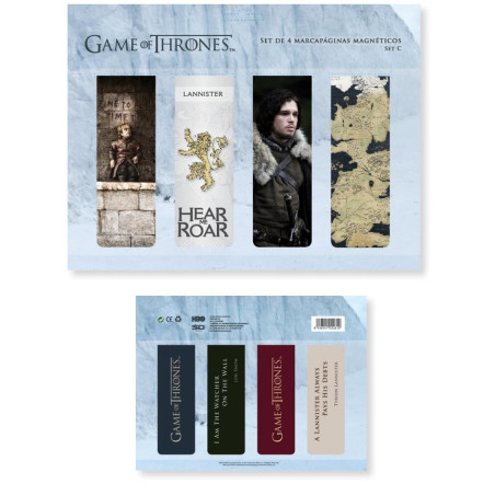 SD Toys Game of Thrones Marque-Page magnétique