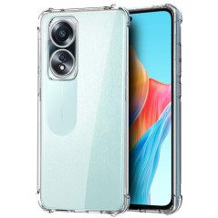 Coque Cool pour Oppo A58 4G AntiShock Silicone Transparent