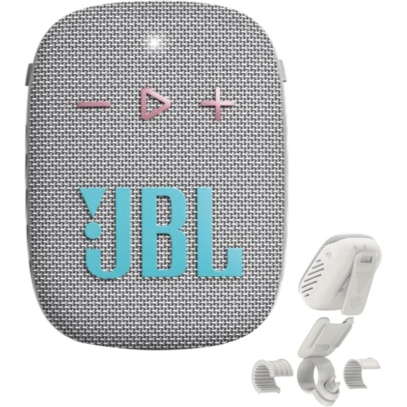 JBL Wind 3S Grey Enceinte Bluetooth Portable, 5 W RMS, Haut-Parleur 1,75", IP67 étanche et antipoussière, Bluetooth 5.0, USB-C, JBL Wind 3S Grey Enceinte Bluetooth Portable, 5 W RMS, Haut-Parleur 1,75", IP67 étanche et antipoussière, Bluetooth 5.0, USB-C,